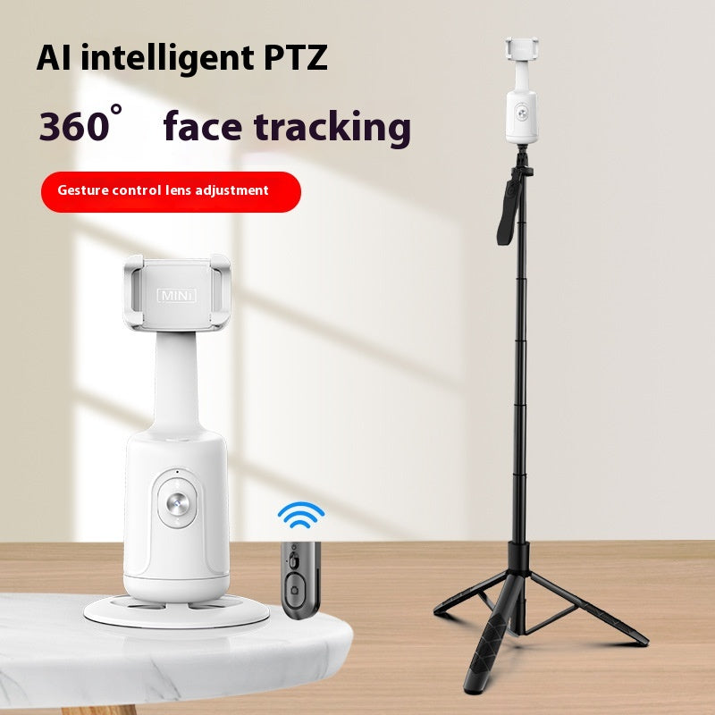 AI Smart 360° Auto-Tracking Phone Holder – Vlog & Live Stabilizer