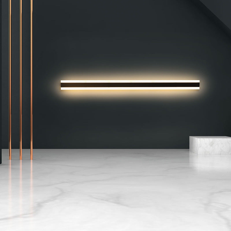 Minimalist LED Wall Lamp – 30cm Acrylic Strip Light for Bedroom & Hallway