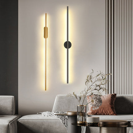 Creative LED Wall Light – Remote Control, Multi-Tone Strip Lamp for Modern Interiors