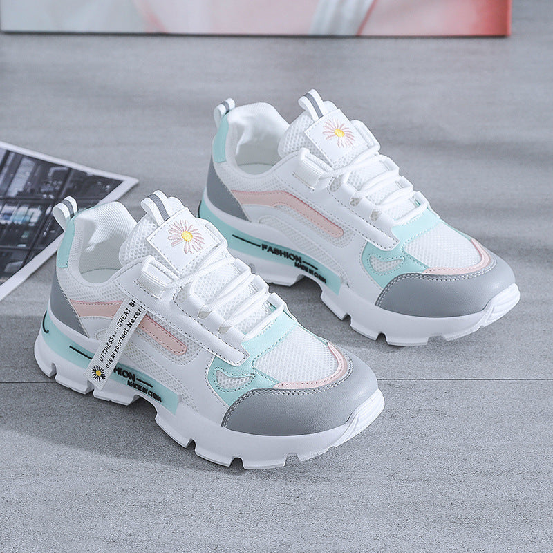 Korean Style Chunky Sneakers – Women’s Street Comfort