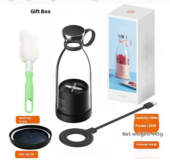 Portable USB Blender – 350ml Rechargeable Smoothie & Juice Maker Cup
