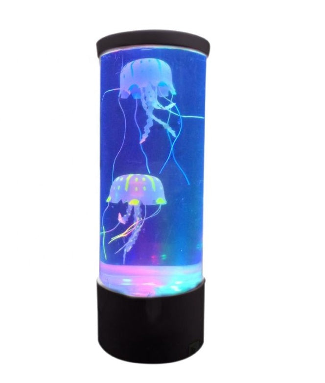 Volcanic Jellyfish LED Lamp – USB Night Light & Mood Decor