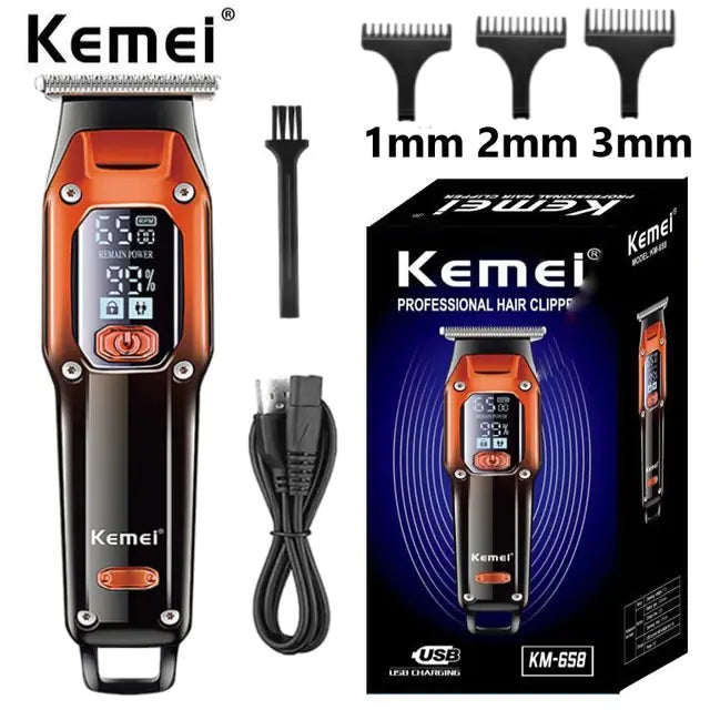 Kemei KM-658 Professional USB Hair Clipper