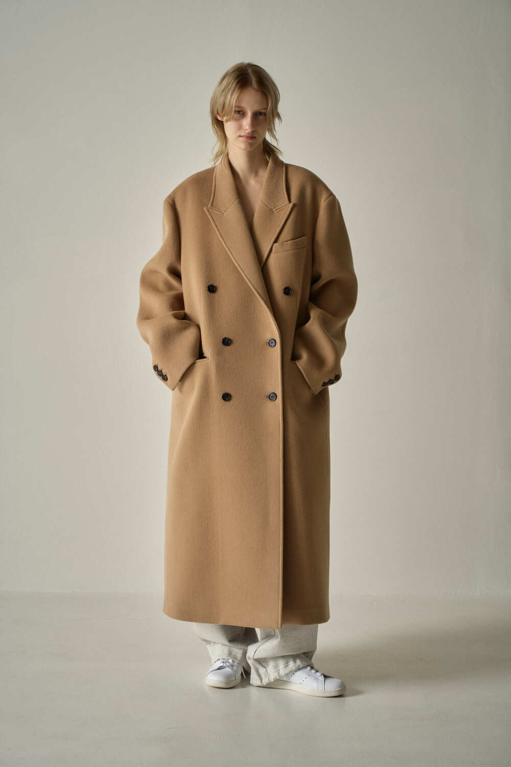 Loose & Lazy Style Thick Wool Coat – Cozy & Stylish for Everyday Wear