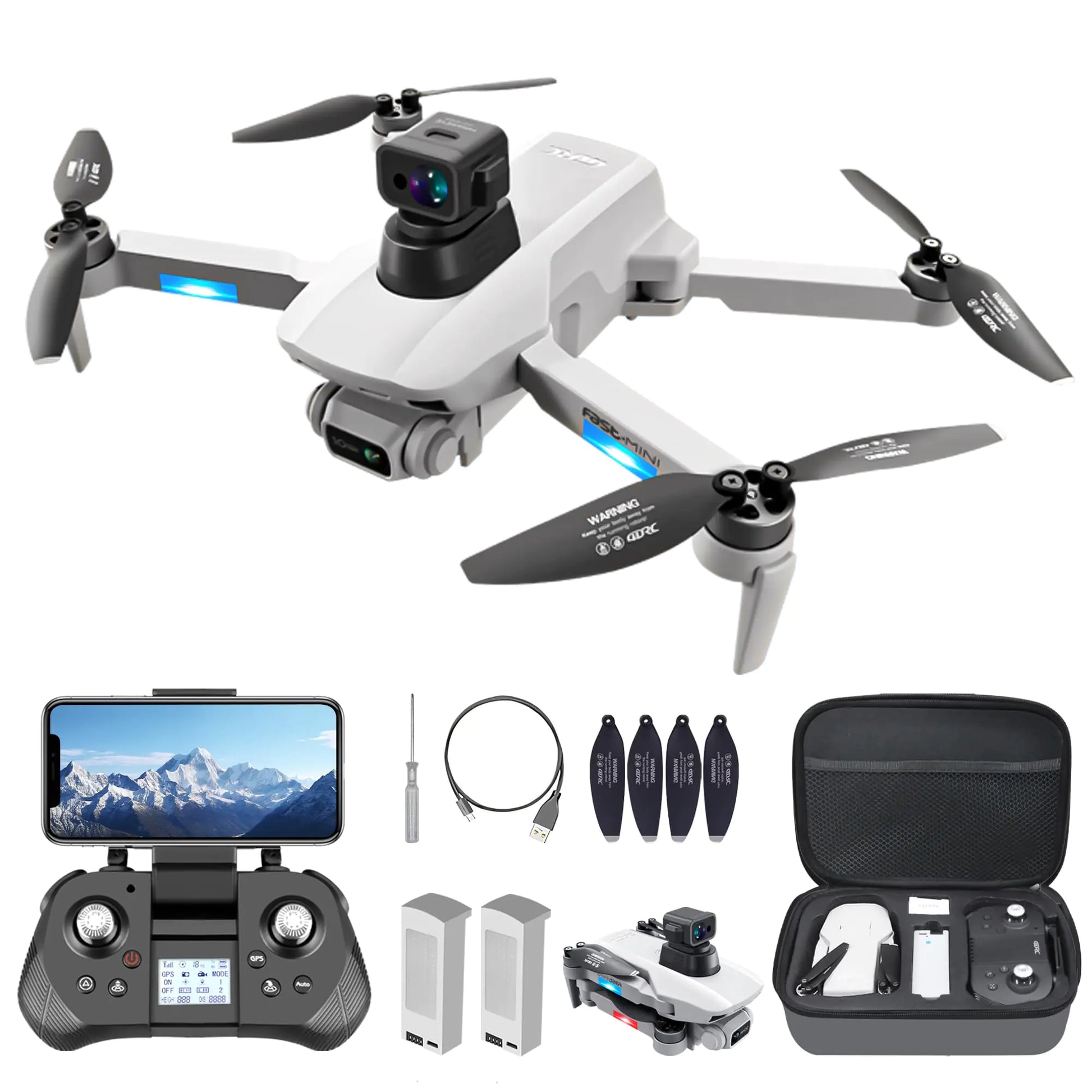 4K Precision GPS Drone with Brushless Motor and Advanced Flight Features