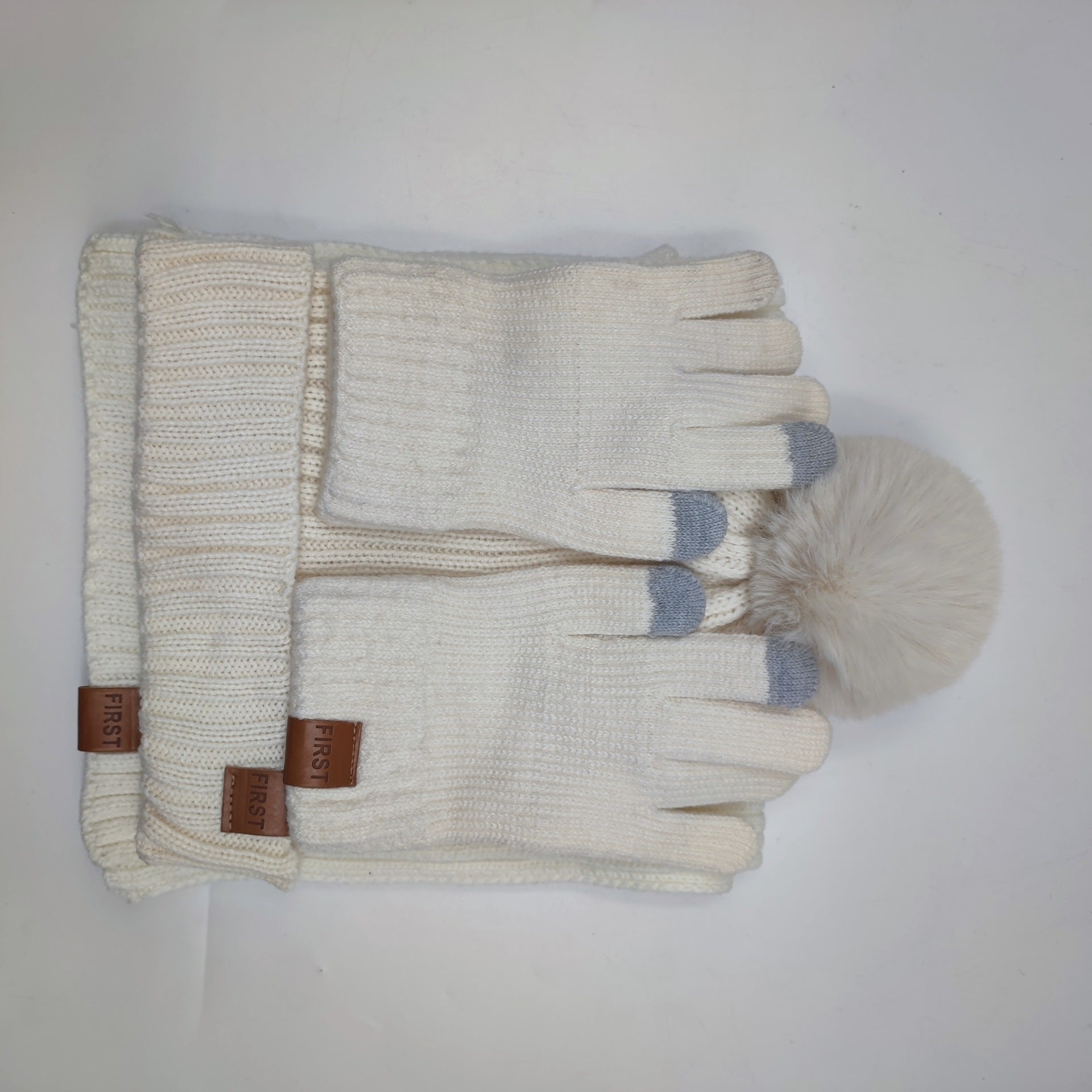 Unisex Winter Knit Set – Hat, Scarf & Gloves in 9 Colors