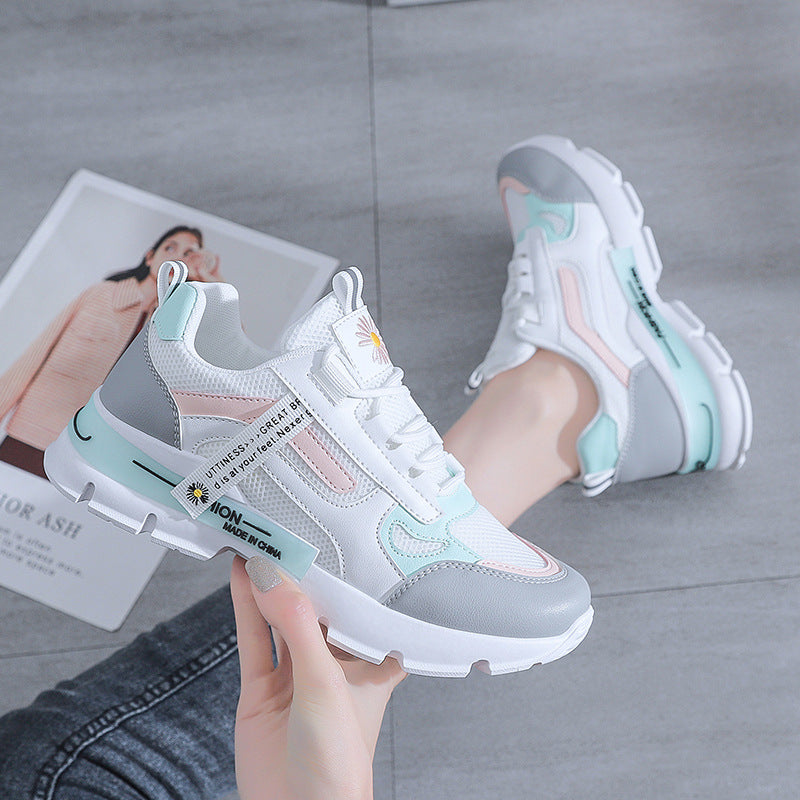 Korean Style Chunky Sneakers – Women’s Street Comfort