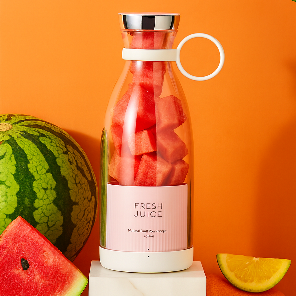 Portable USB Blender – 350ml Rechargeable Smoothie & Juice Maker Cup