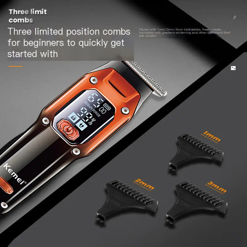 Kemei KM-658 Professional USB Hair Clipper